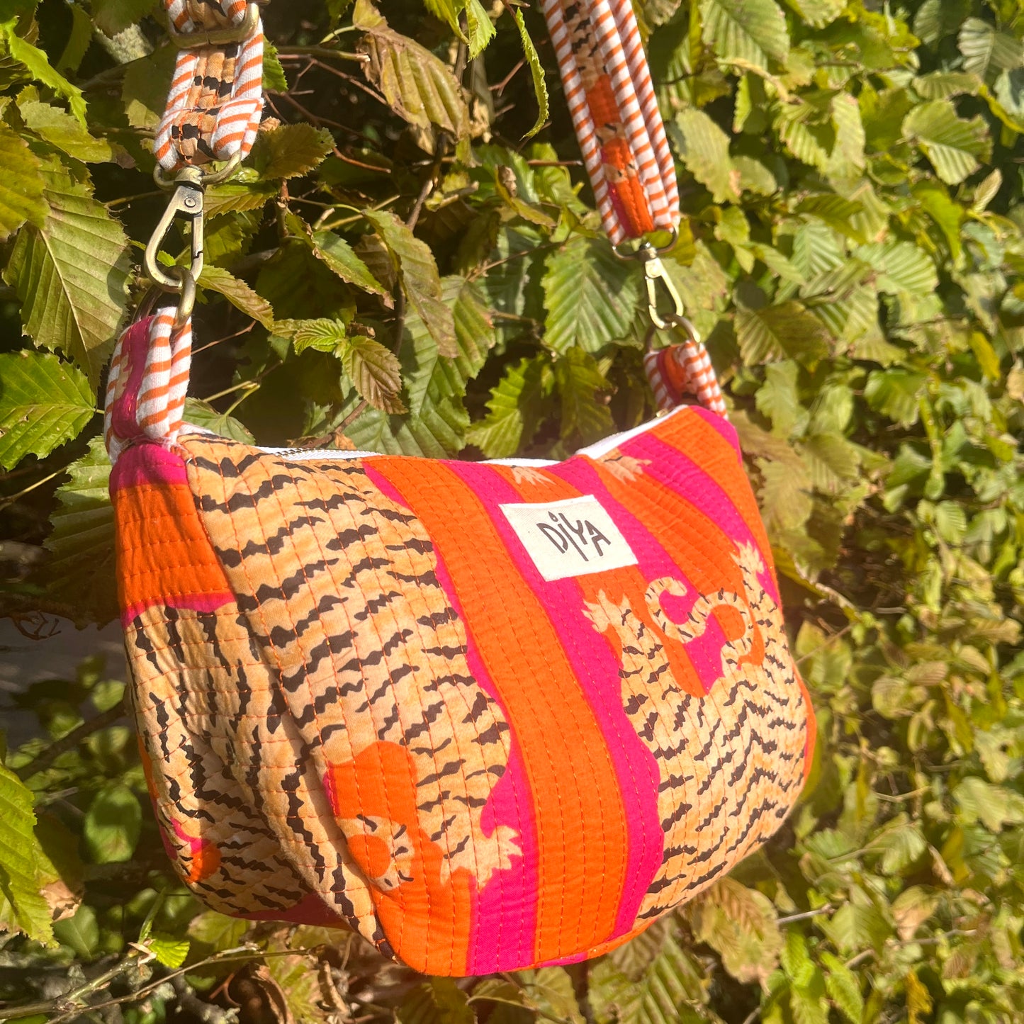 Orange Tiger Crossbody