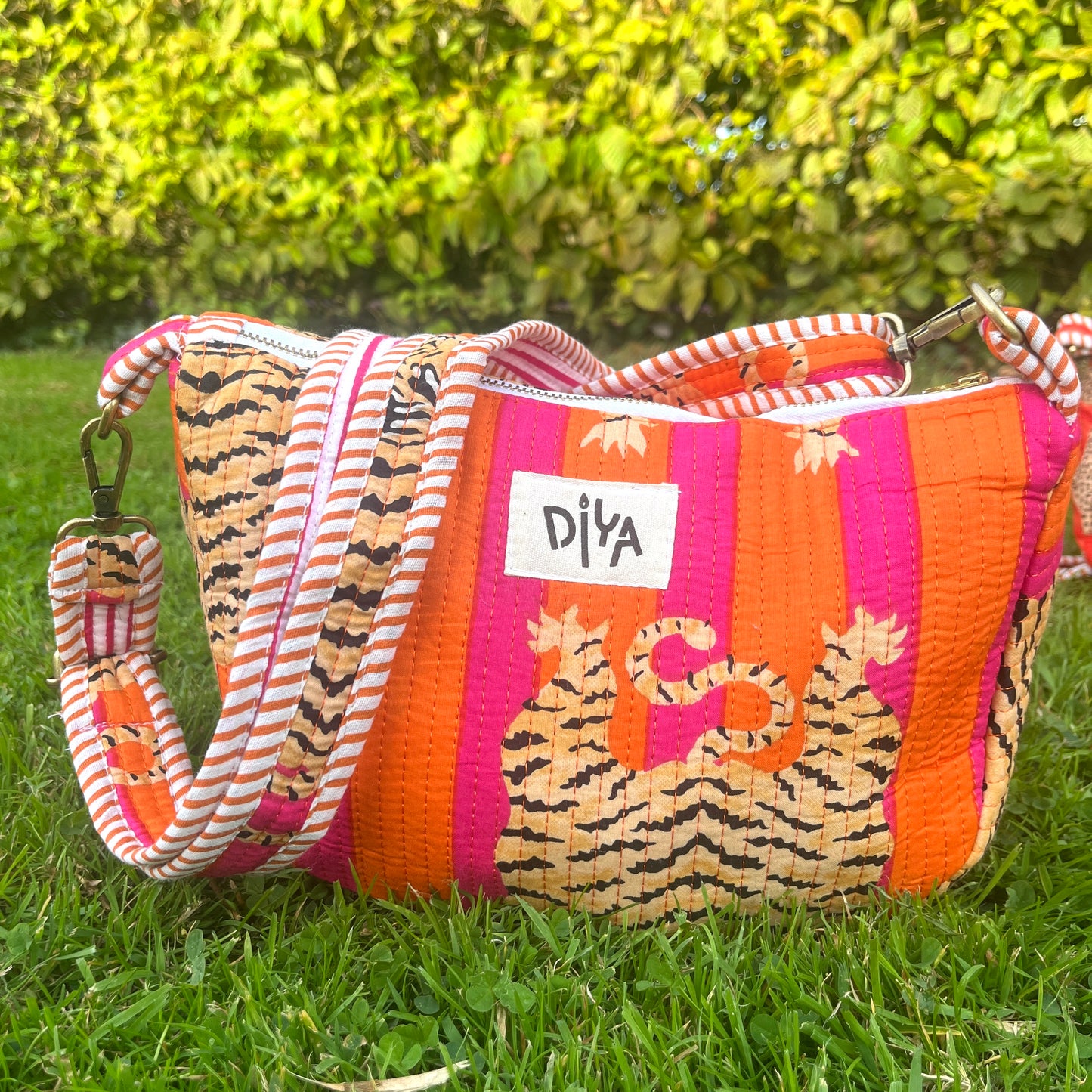 Orange Tiger Crossbody