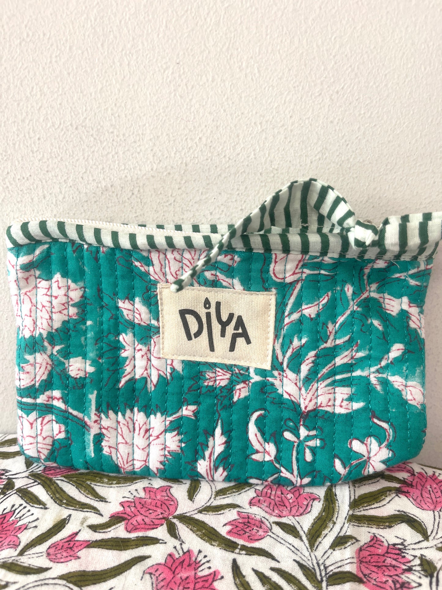 Olive Green Sunglass Pouch