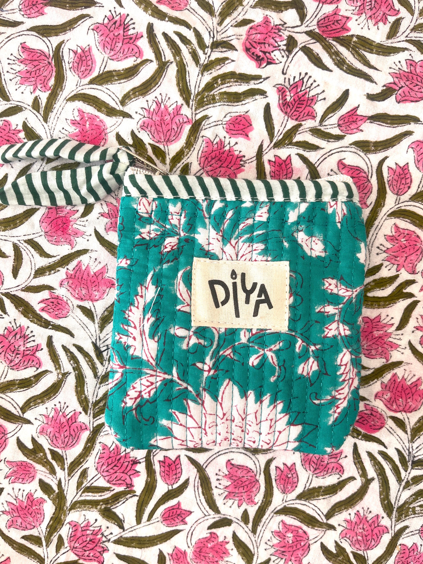 Olive Green Coin Pouch