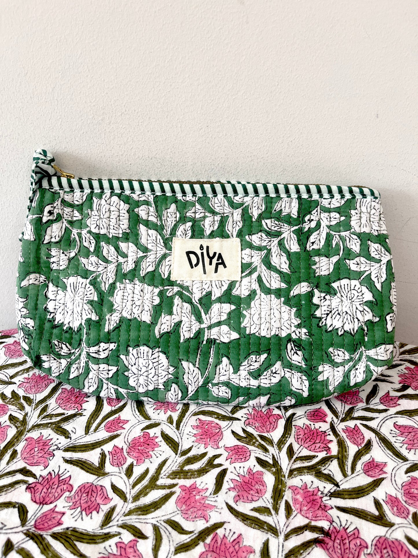 Dark Green Pencil Pouch