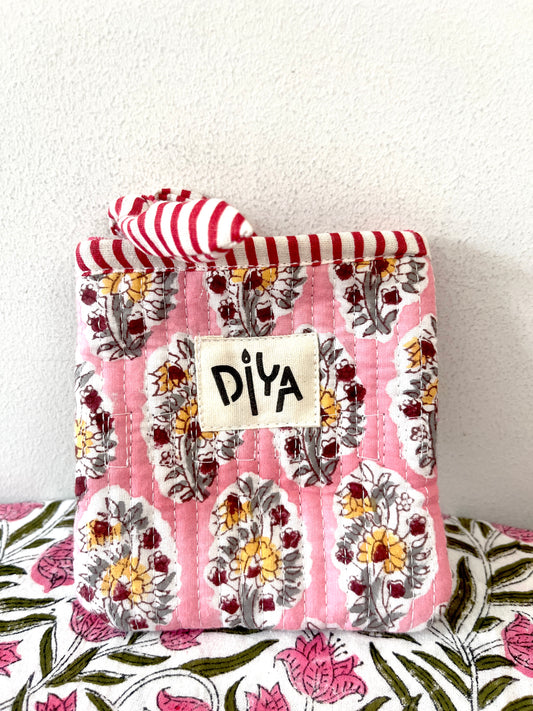 Blush Pink Coin Pouch