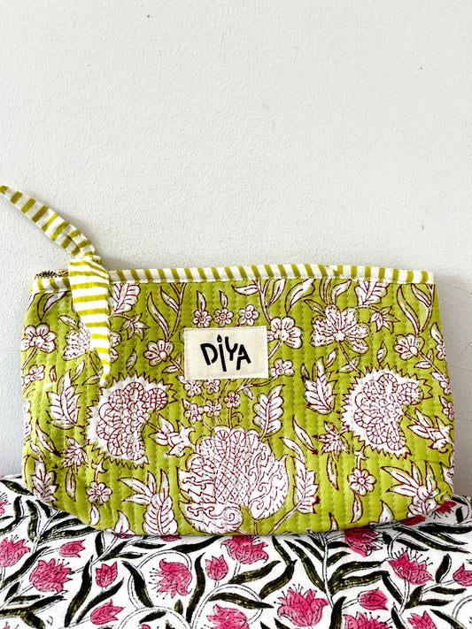 Sage Leaf Pencil Pouch