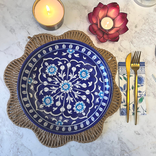 Deep Indigo Dinner Plate