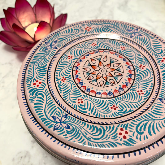 Rose Enamel Spice Keeper