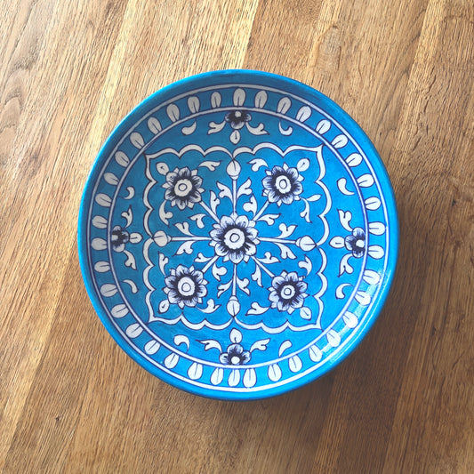 Blossom Blue Dinner Plate