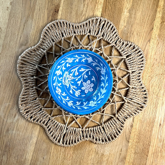 Artisan Blue Serving Bowls (Set of 2)