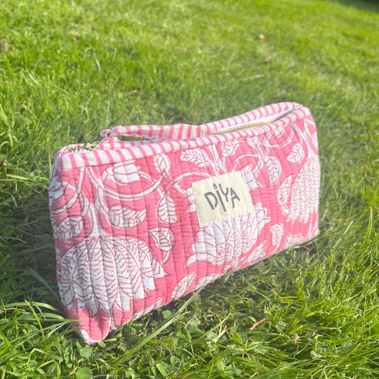 Pink Blossom Pencil Pouch