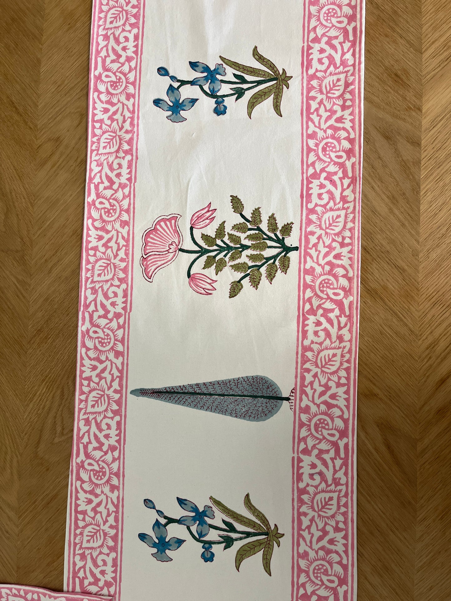 Bloom Cotton Table Runner