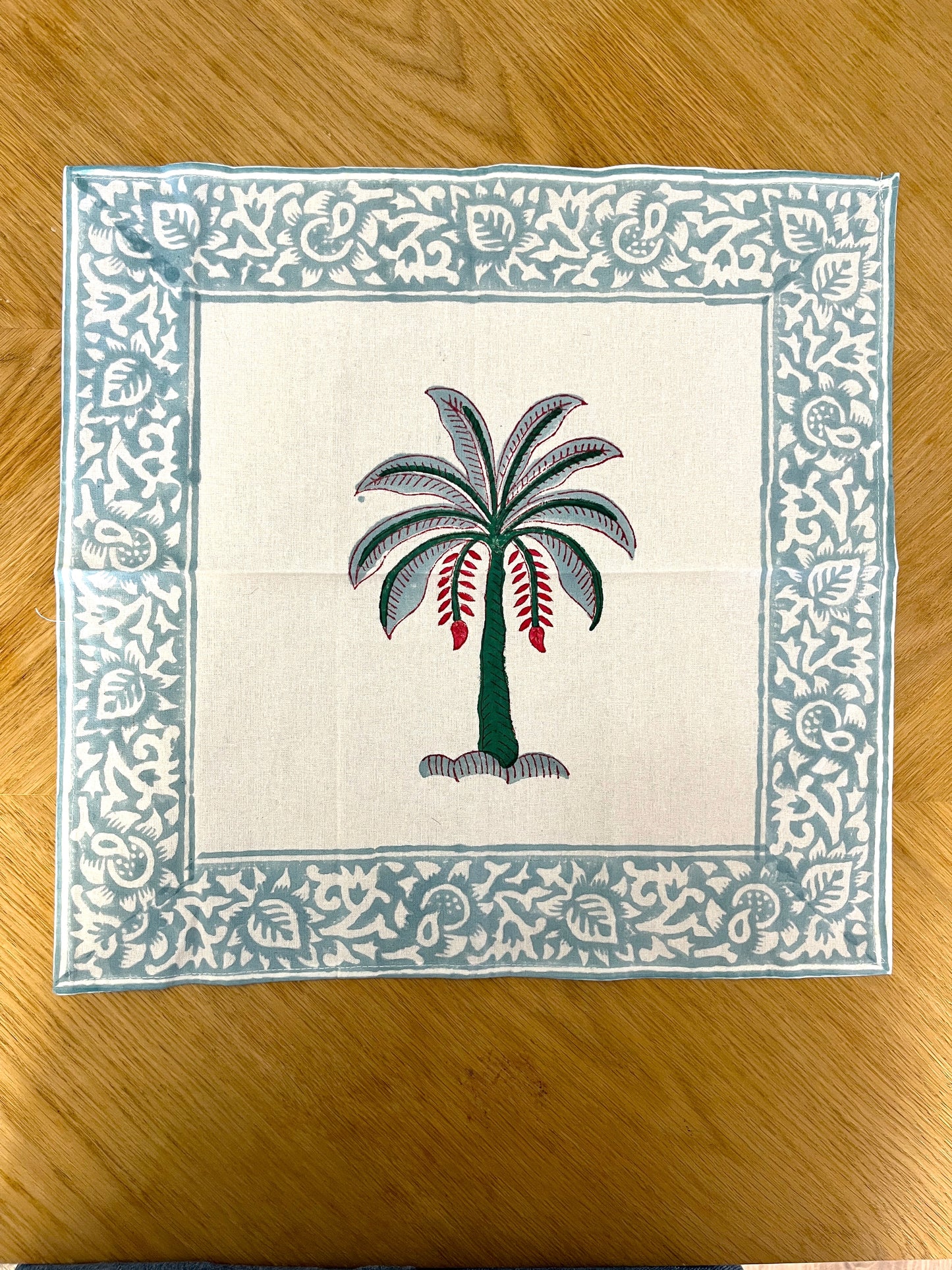 Fresh Palm Cotton Placemats Set of 2
