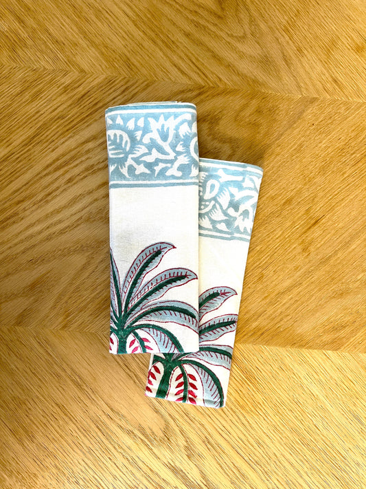 Fresh Palm Cotton Napkin Set of 2