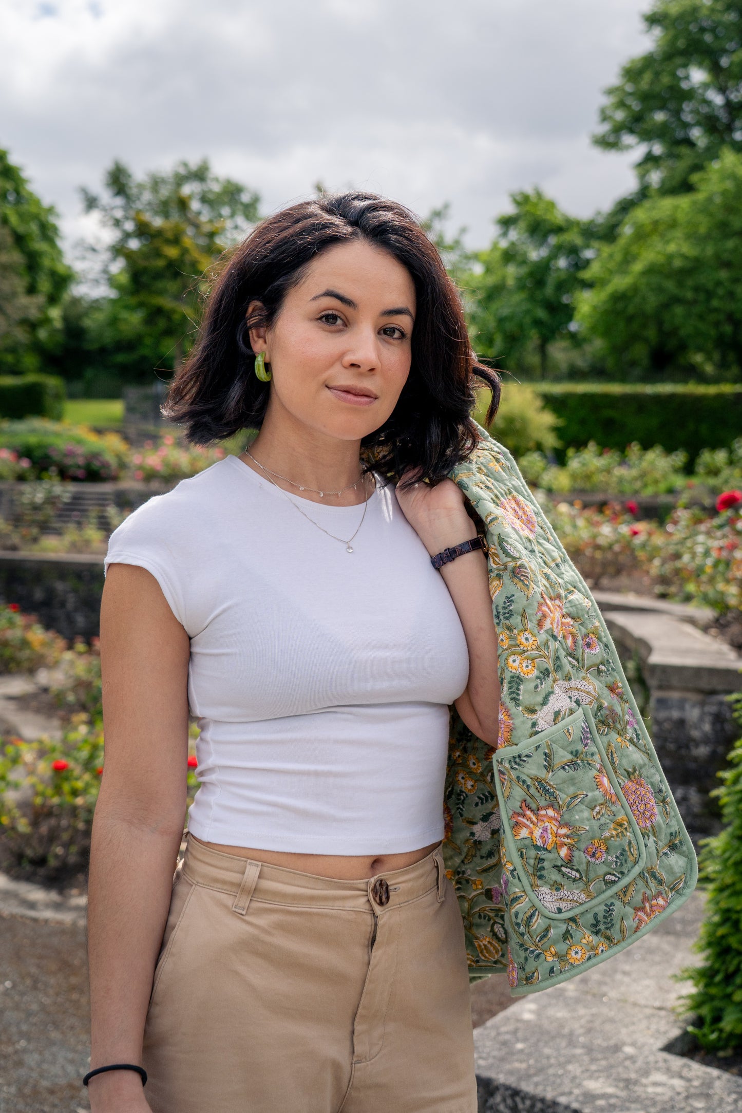 Sunday Picnic Reversible Quilted Jacket