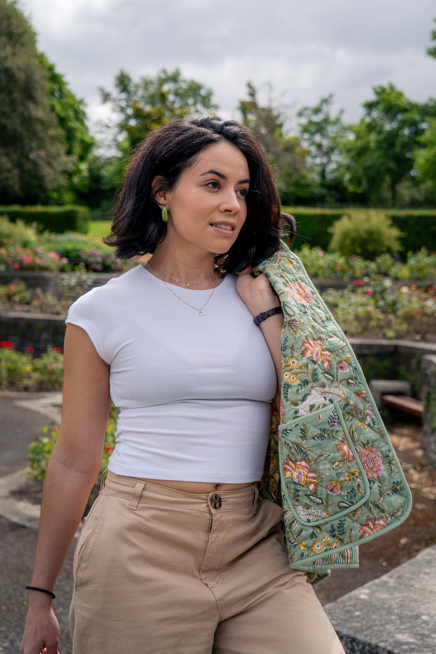 Sunday Picnic Reversible Quilted Jacket