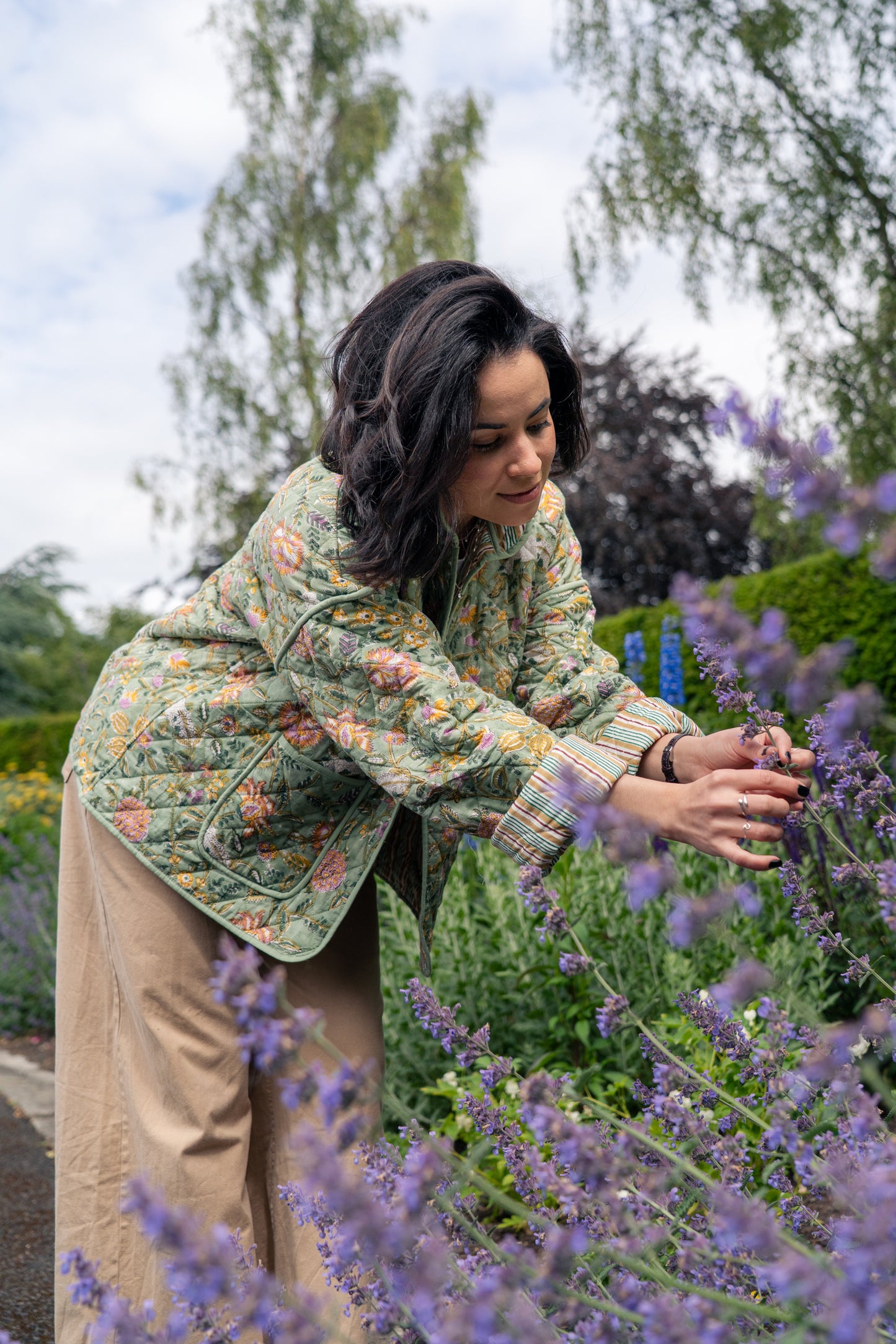 Sunday Picnic Reversible Quilted Jacket