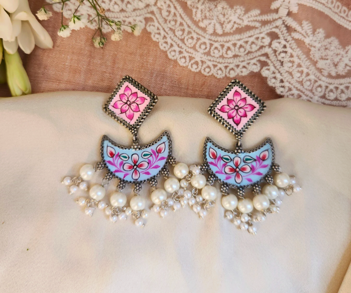 Mystic Cone & Eye Earrings