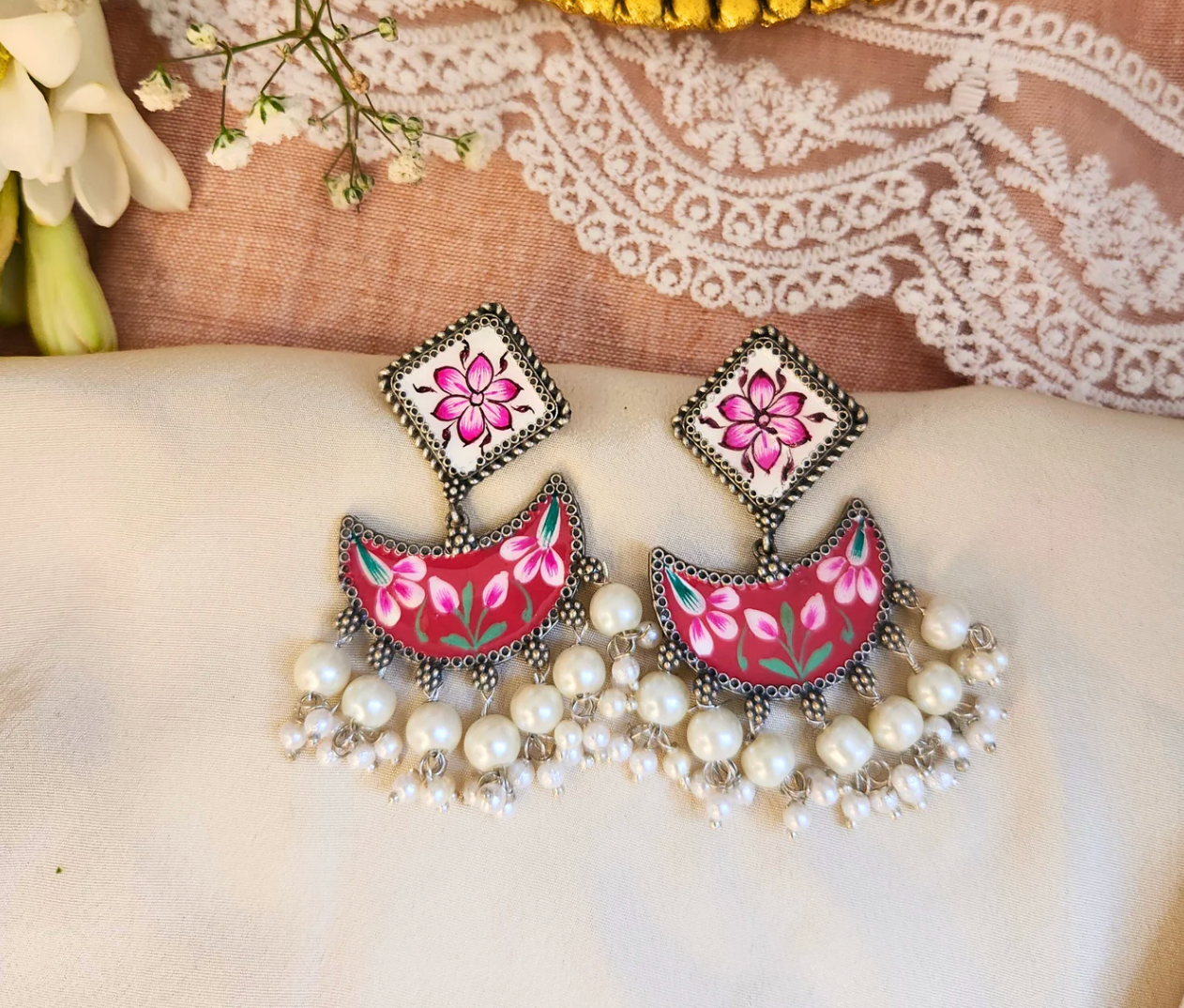 Mystic Cone & Eye Earrings