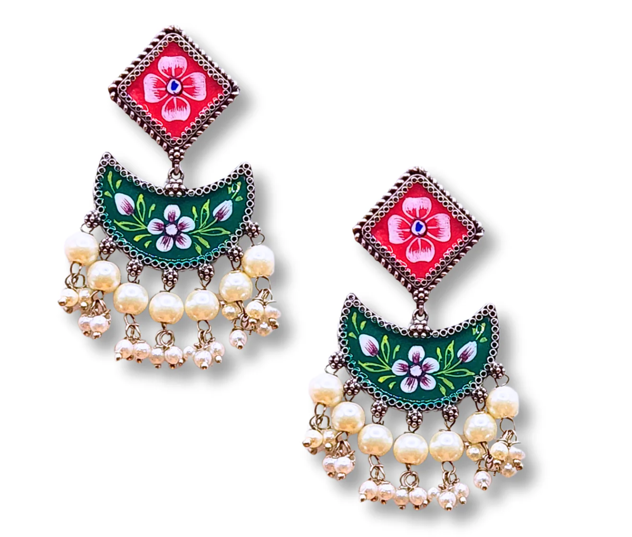 Mystic Cone & Eye Earrings