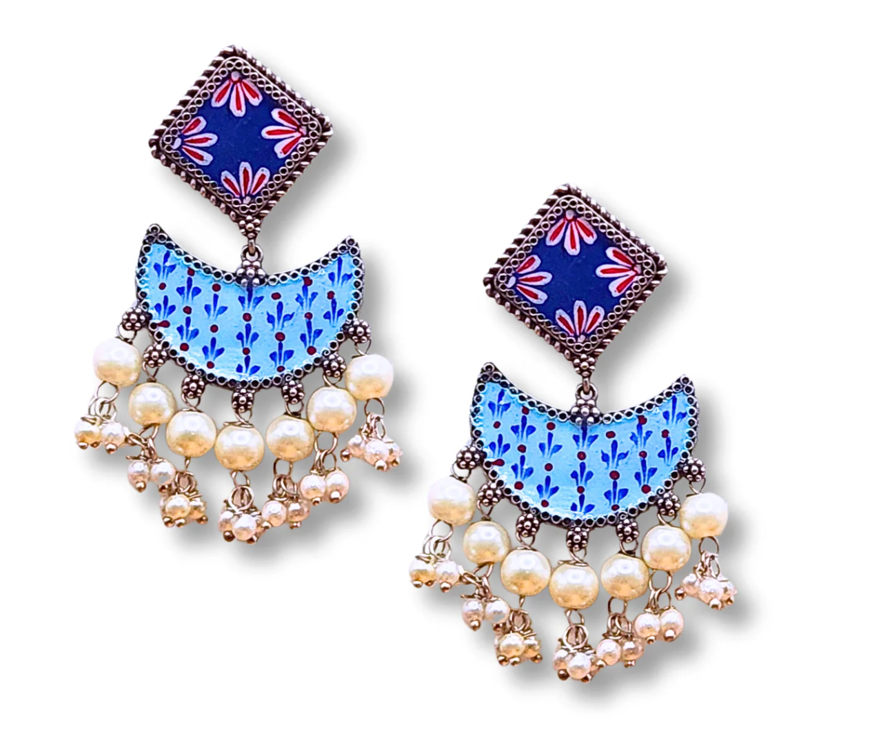 Mystic Cone & Eye Earrings