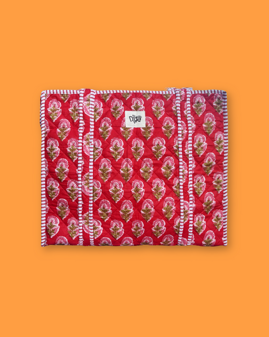 Strawberry Summer Laptop Tote