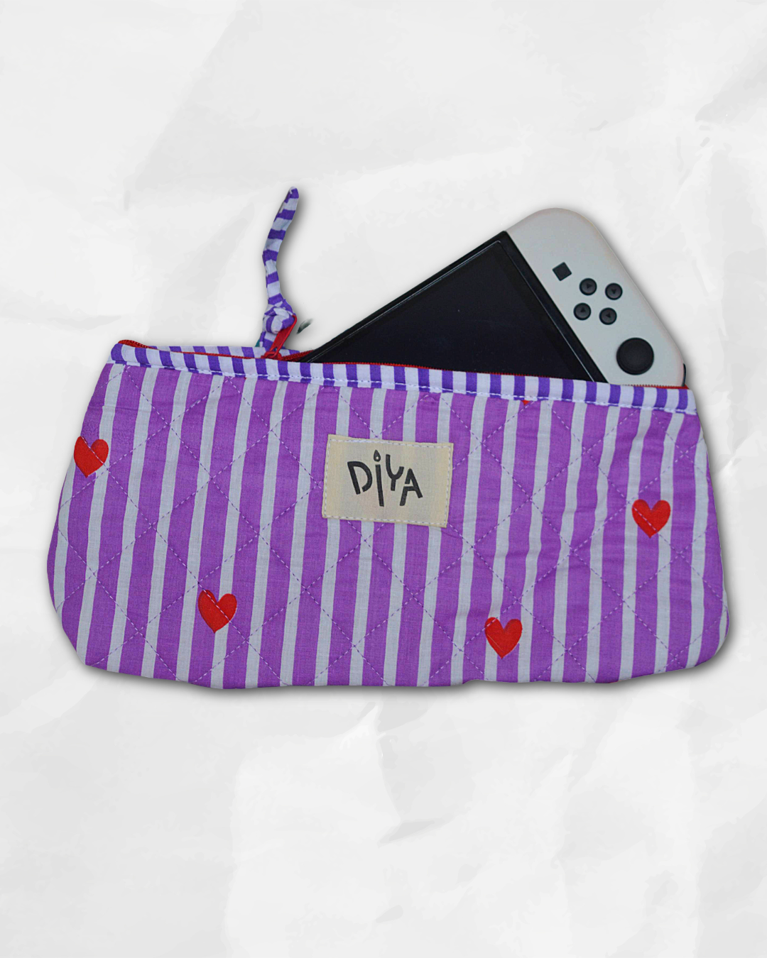 Deep Purple Pencil Pouch