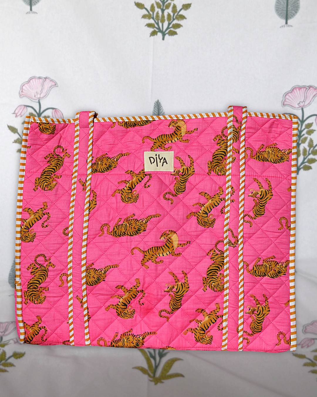 Dragonfruit Tiger Laptop Tote