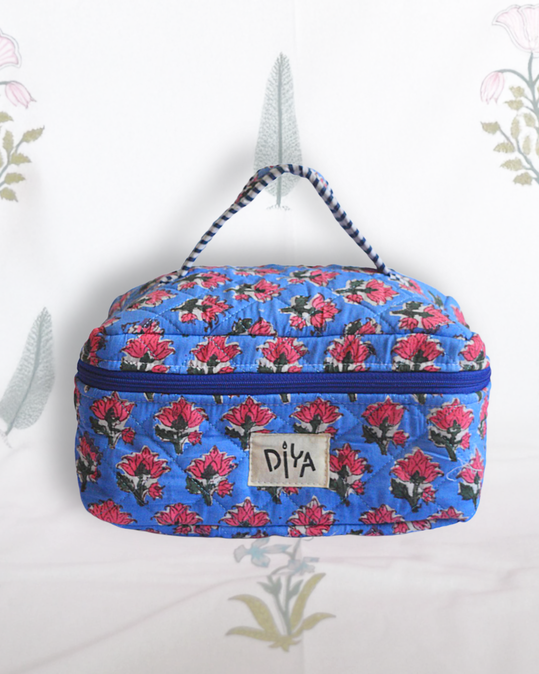 Blue Make-up Pouch