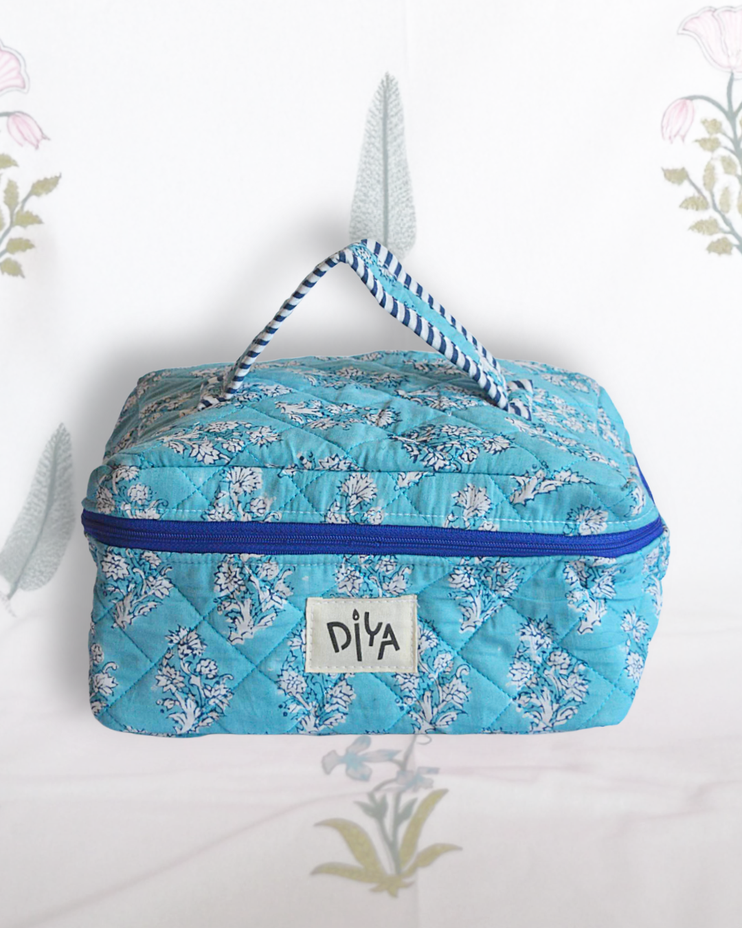 Blue Hyacinth Make-up Pouch