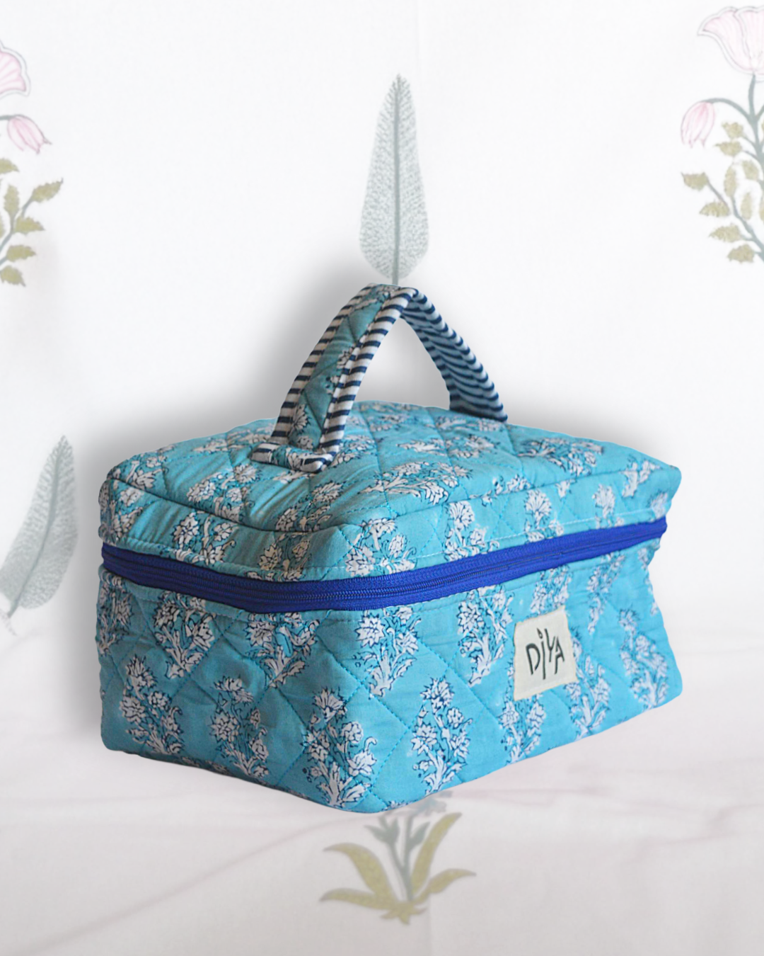 Blue Hyacinth Make-up Pouch