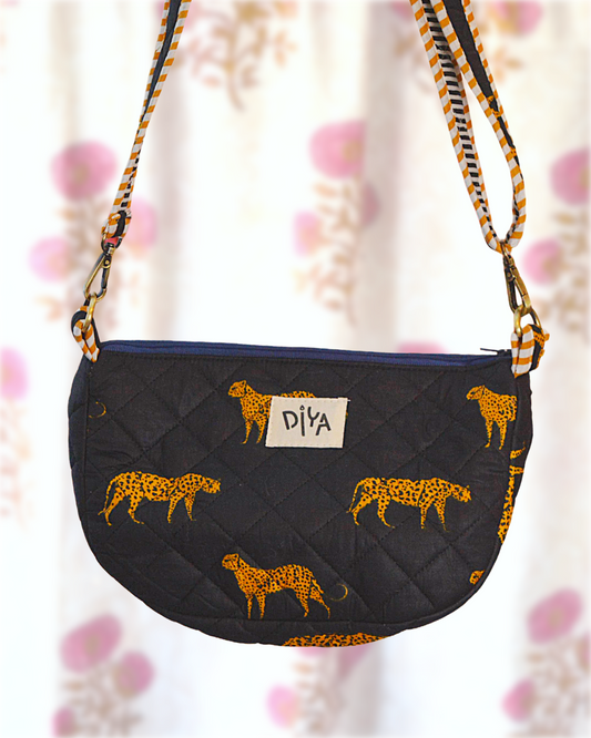 Black Tiger Sling Bag