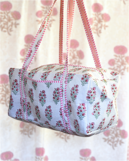 Blush Pink Travel Bag