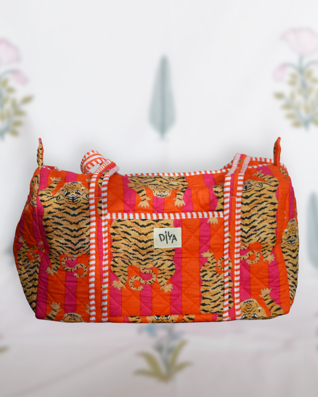 Orange Soda Tiger Travel Bag