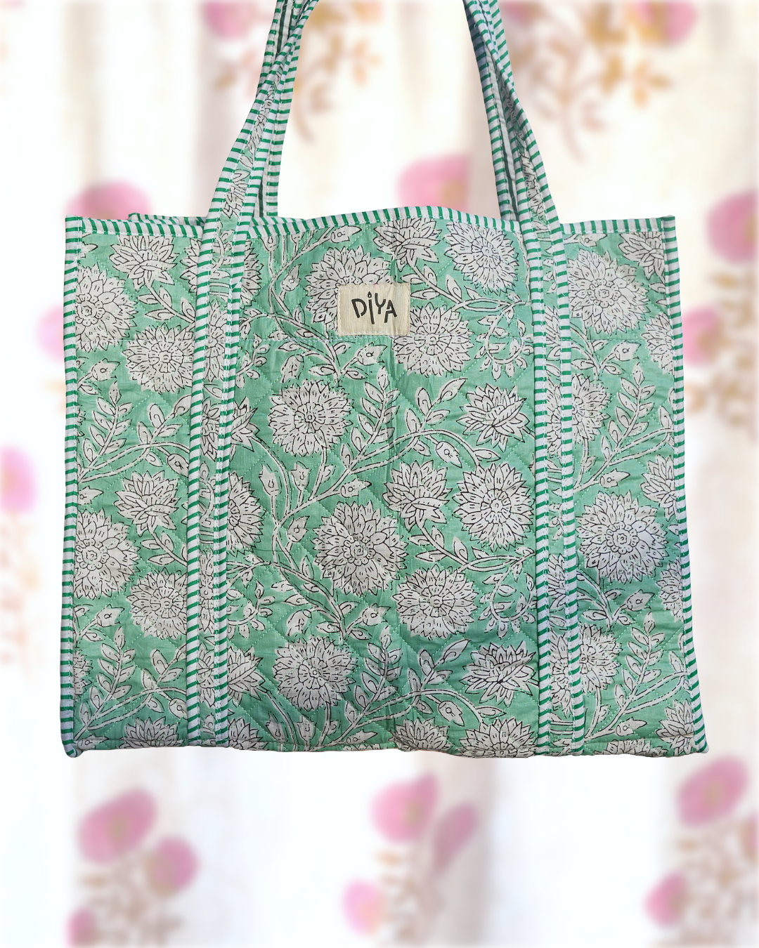 Peppermint Laptop Tote Bag