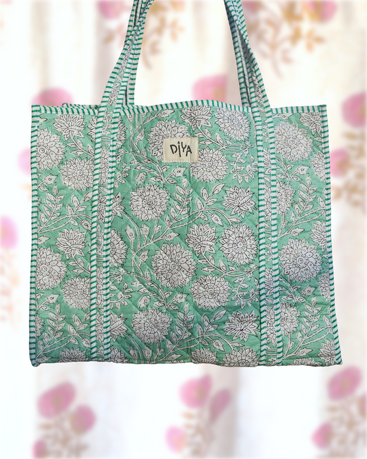 Peppermint Laptop Tote Bag