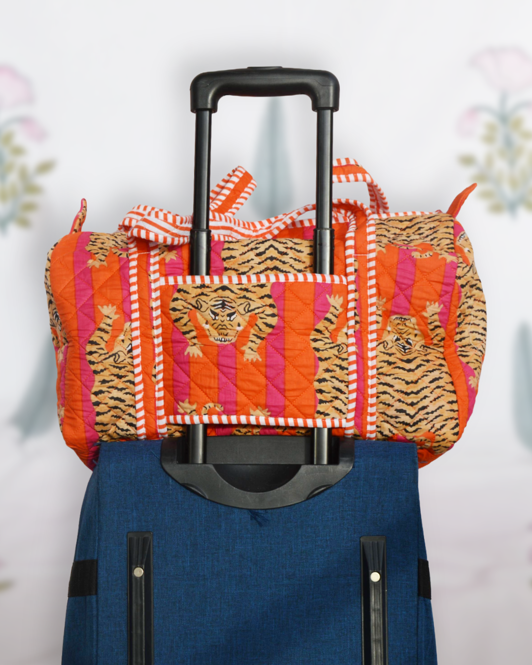 Orange Soda Tiger Travel Bag