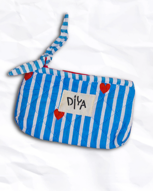 True Blue Sunglasses Pouch