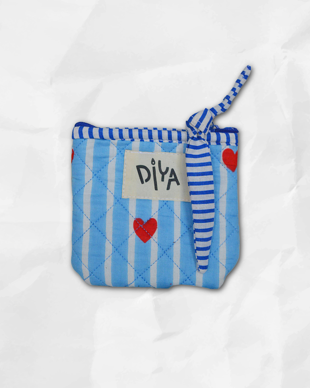 Sky Blue Coin Pouch