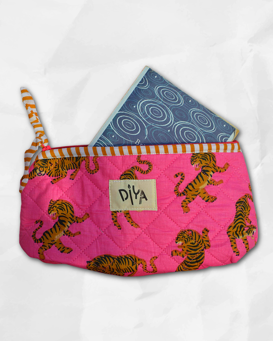 Dragon Fruit Tiger Pencil Pouch