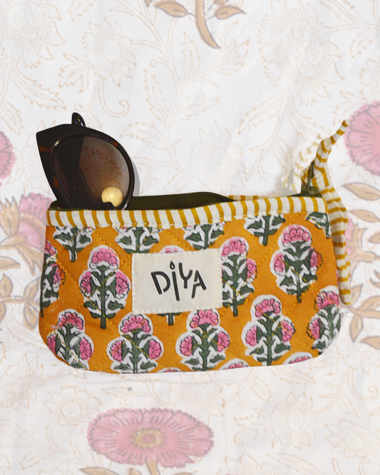 Sunrise Bloom Sunglasses Pouch