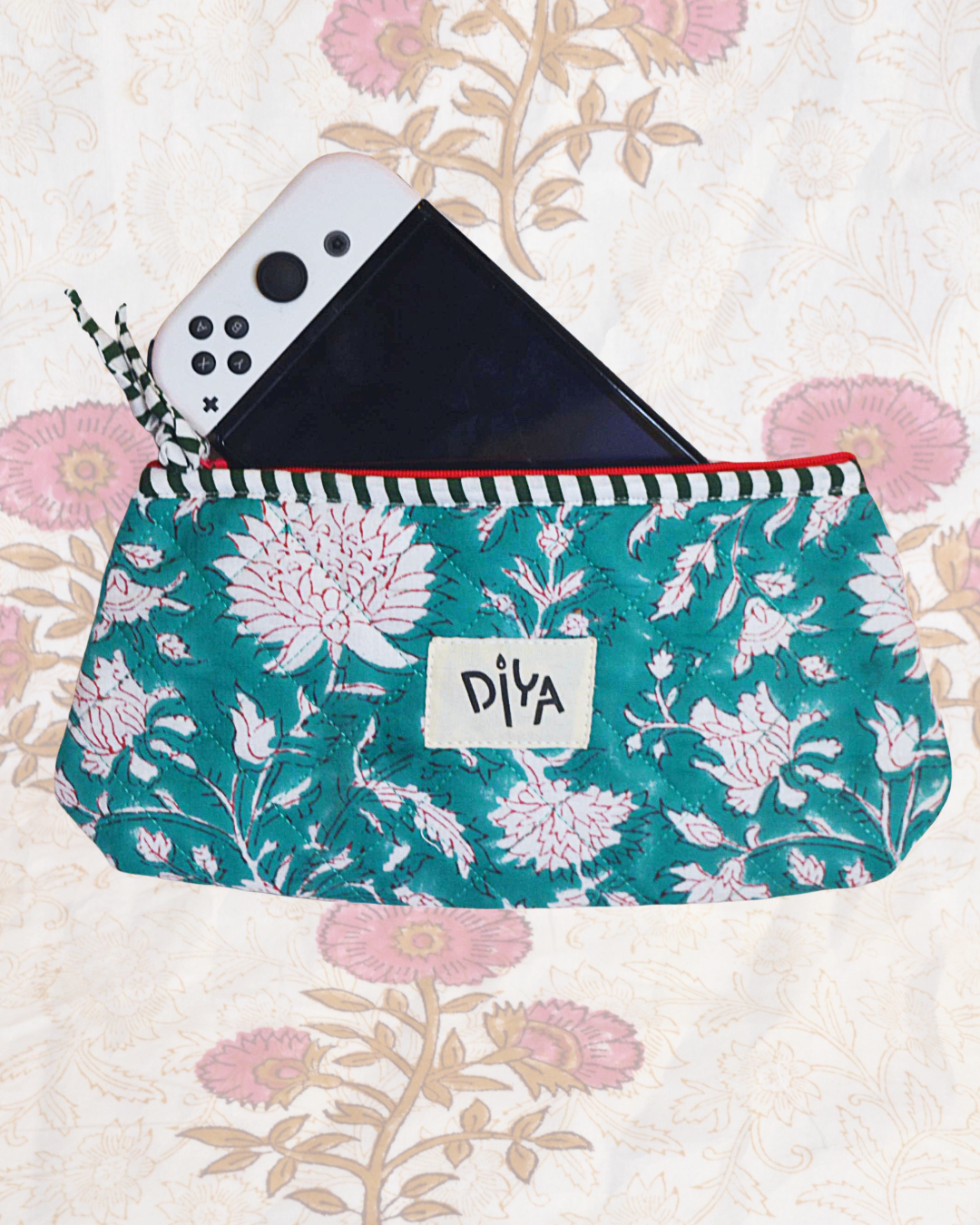 Olive Green Pencil Pouch