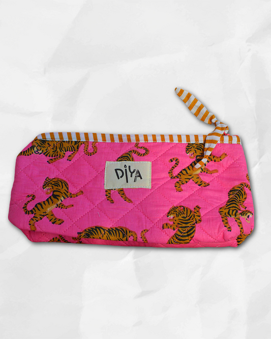 Dragon Fruit Tiger Pencil Pouch