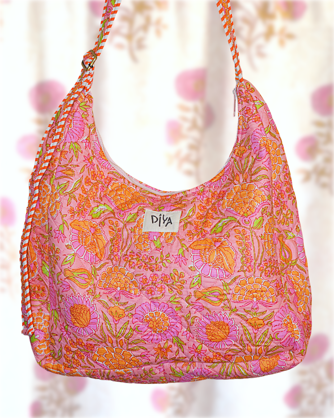 Pink Grapefruit Shoulder Bag