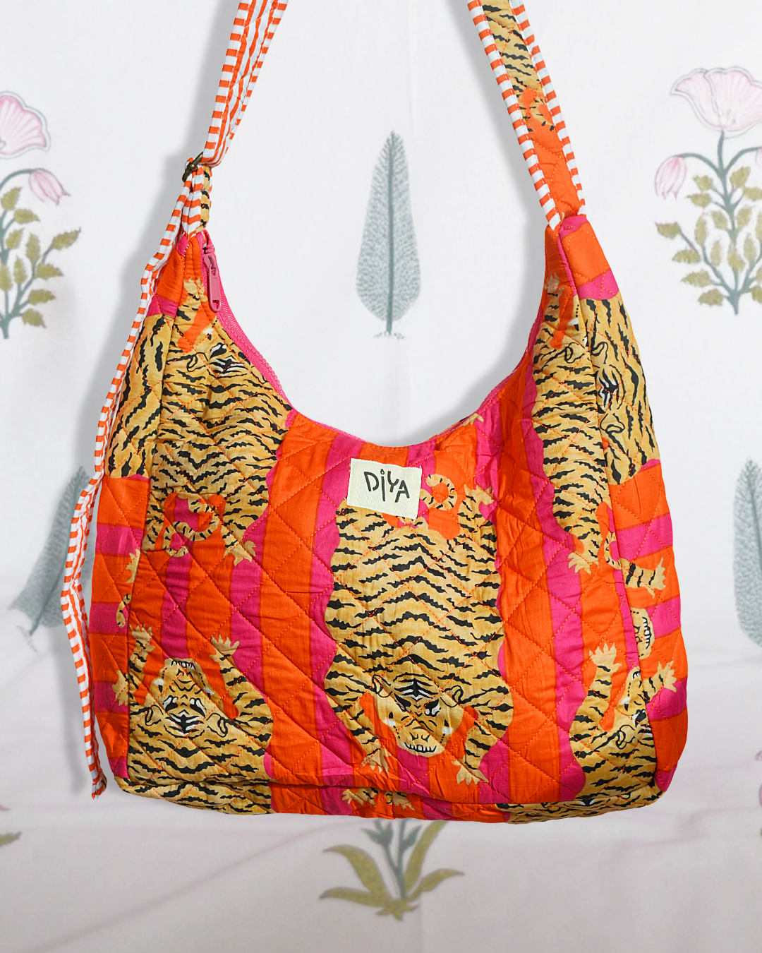 Orange Soda Tiger Shoulder Bag