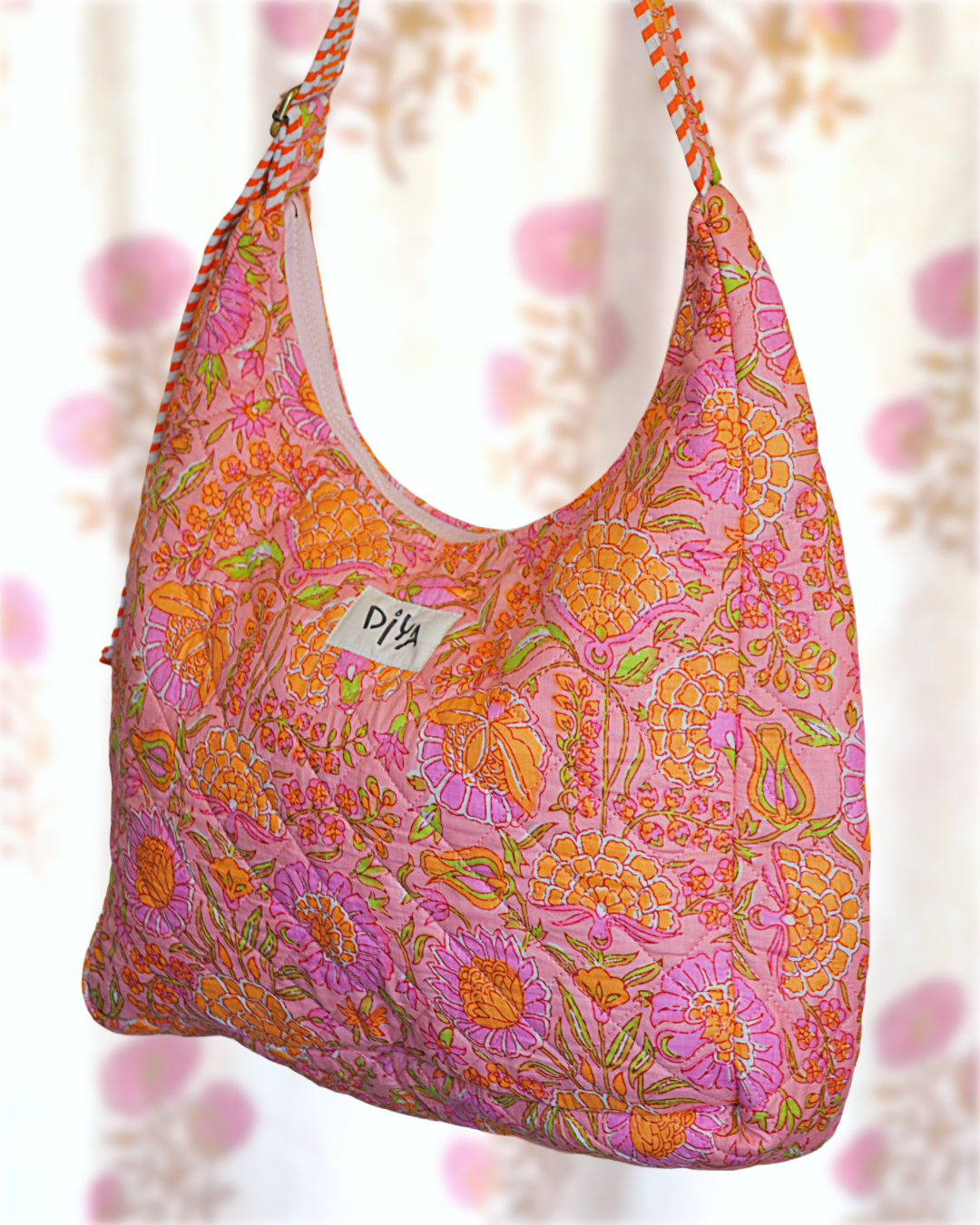 Pink Grapefruit Shoulder Bag