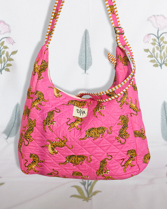 Dragon Fruit Tiger Shoulder Bag