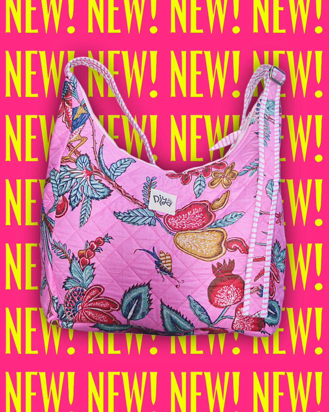 Pomegranate Garden Shoulder Bag