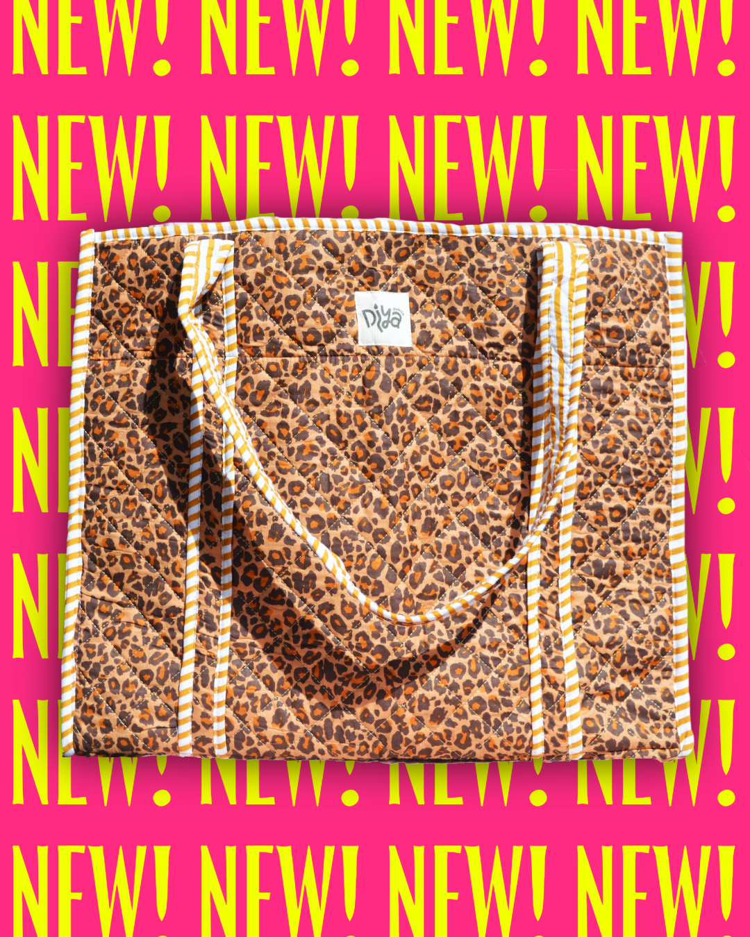 Cheetah Bonita Laptop Tote