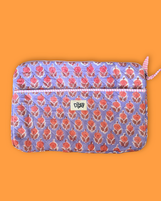 Lavender Laptop Sleeve 17”
