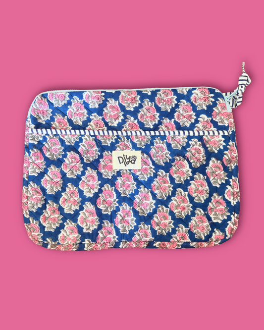 Navy Laptop Sleeve 17”