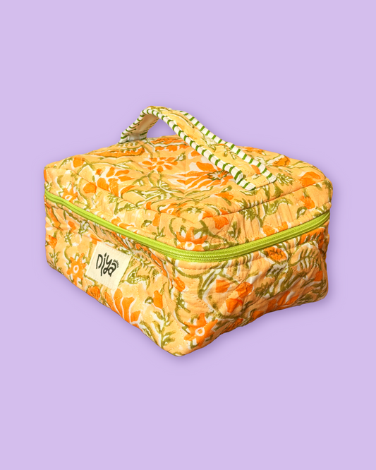 Turmeric Tea Make-up Pouch