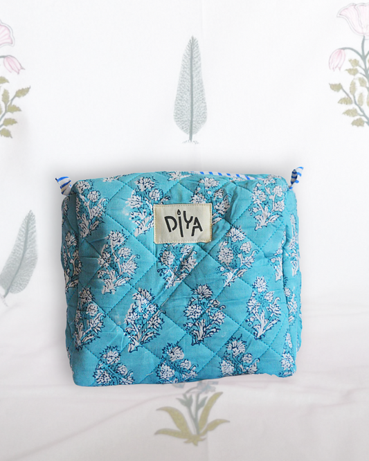 Blue Hyacinth Small Wash bag